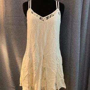 American Eagle Outfitter's Cream Mini-Dress